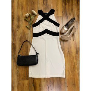 Sandro Ferrone Black & Cream Dress